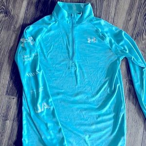 Boys UA Long Sleeve 1/4 Zip